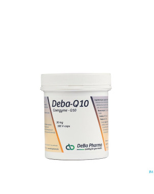 Coenzyme q10    caps 180x30mg    deba