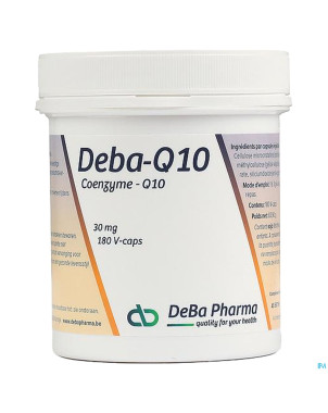 Coenzyme q10    caps 180x30mg    deba