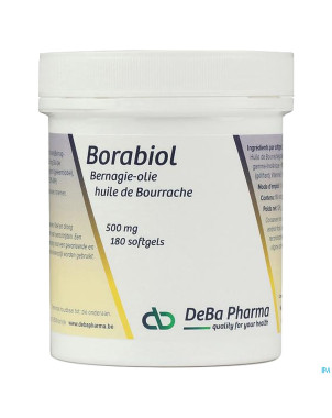 Borabiol    caps 180x500mg    deba
