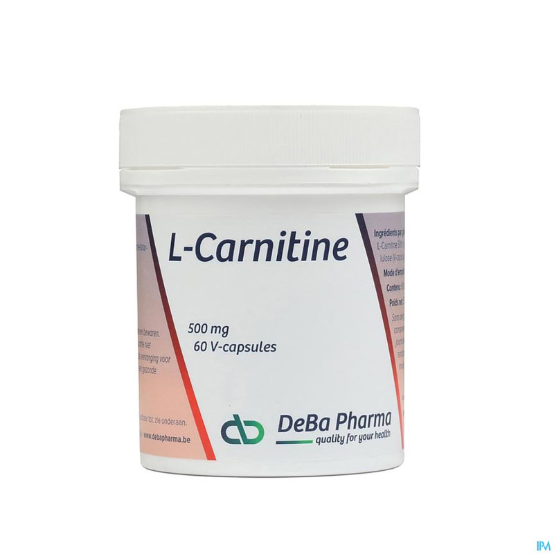 L-carnitine    caps 60x500mg nf    deba
