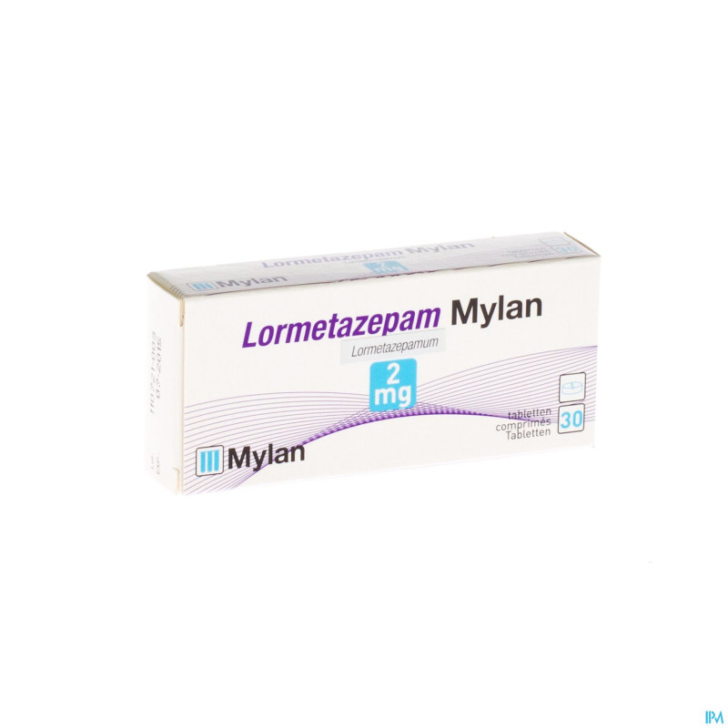 Lormetazepam mylan 2 mg comp 30 x 2 mg