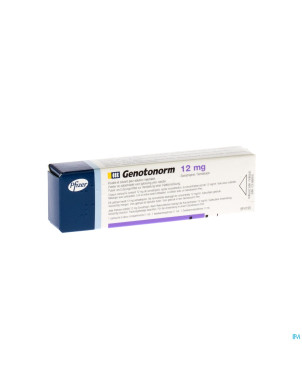 Genotonorm vial sc 12 mg+cons12mg