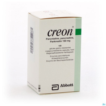 Creon 10000 caps gastroresist 100 x 150 mg