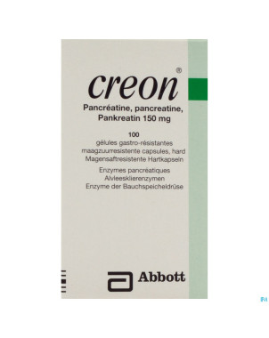 Creon 10000 caps gastroresist 100 x 150 mg