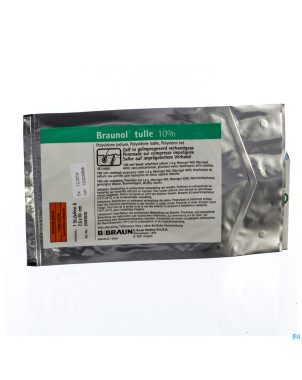 Braunol tulle 7,5 x 10 cm -  1