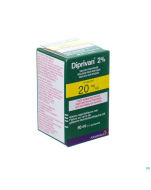 Diprivan 2% pr fl iv 50 ml 20mg/ml