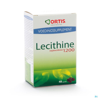 Ortis lecithine 1200    caps 48x1667mg