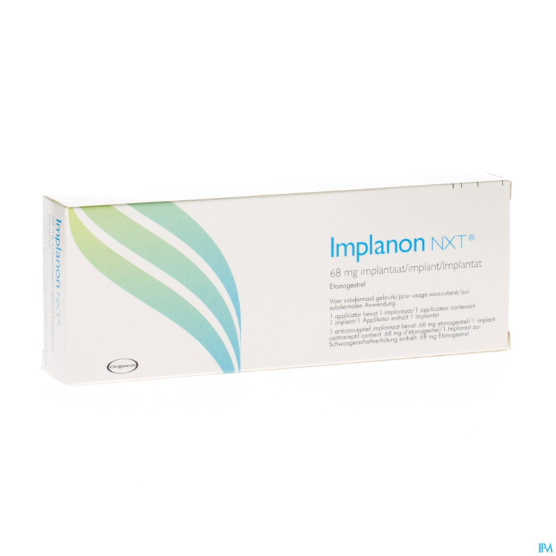Implanon nxt impl subcut 68 mg