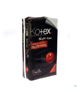 Kotex night time maxi 10