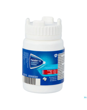Panadol bottle comp 50x1g