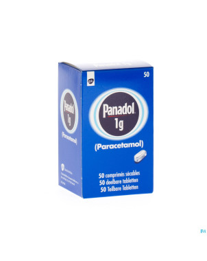 Panadol bottle comp 50x1g