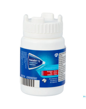 Panadol bottle comp 50x1g