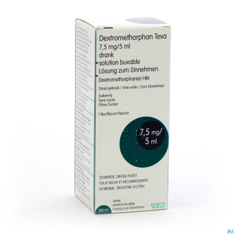 Dextromethorphan teva sol per os 180 ml