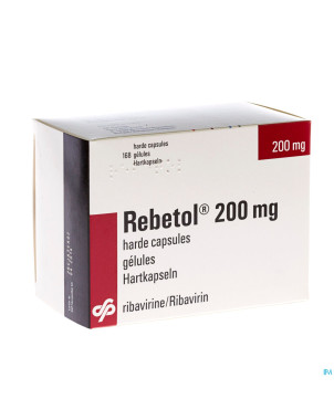 Rebetol harde caps 168x200mg
