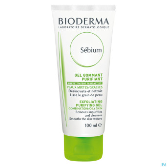 Bioderma sebium gommant gel peau grasse    100ml