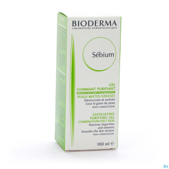 Bioderma sebium gommant gel peau grasse    100ml