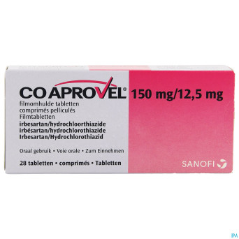 Coaprovel comp 28 x 150mg/12,5mg