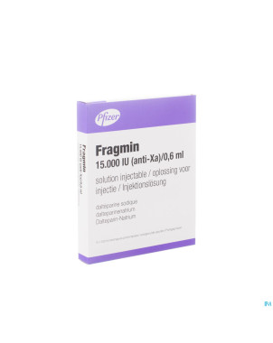 Fragmin 15000 ui anti xa 0,6  ml/5