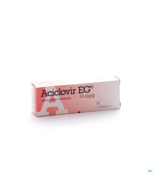 Aciclovir eg creme  3 gr