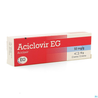 Aciclovir eg creme 15 gr
