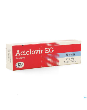 Aciclovir eg creme 15 gr