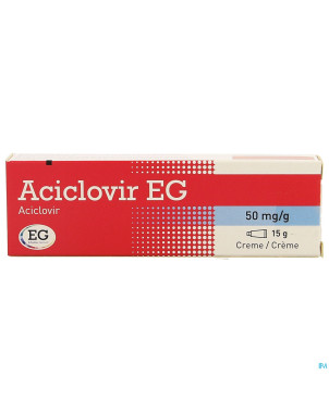 Aciclovir eg creme 15 gr