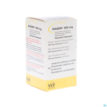 Ziagen tabl 60 x 300 mg