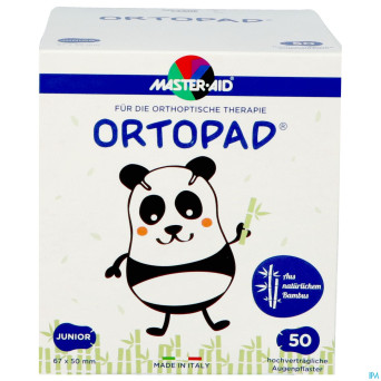 Ortopad blanc junior pans oculaire 50