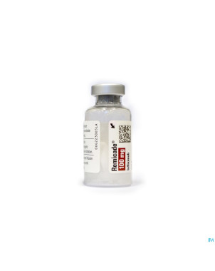 Remicade 100mg pdr sol perf 100mg fl inj 1