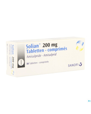 Solian 200 comp  30 x 200 mg