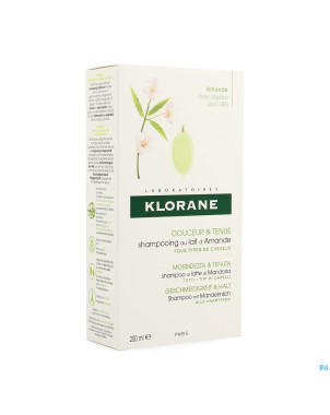 Klorane capil. sh lait amande 200ml
