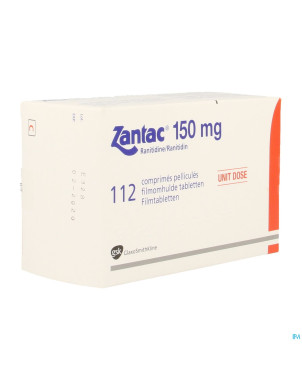 Zantac 150 comp 112 x 150 mg ud