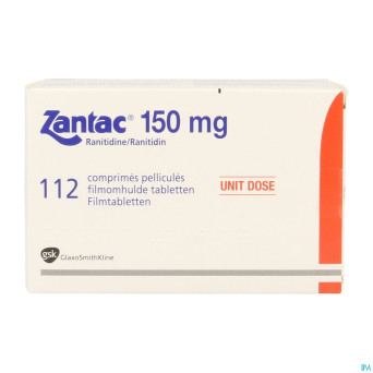 Zantac 150 comp 112 x 150 mg ud