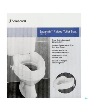 Siege toilet savanah  5cm    homecraft