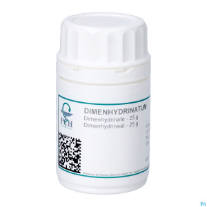 Dimenhydrinate    25g pch