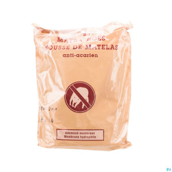 Amp housse anti acarien   180x200x14cm