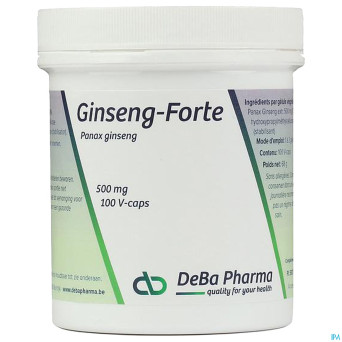 Ginseng forte    comp 100x500mg    deba