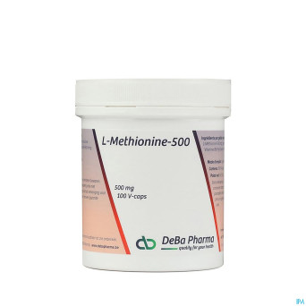 L-methionine +b6    caps 100x500mg    deba