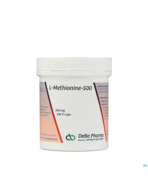 L-methionine +b6    caps 100x500mg    deba