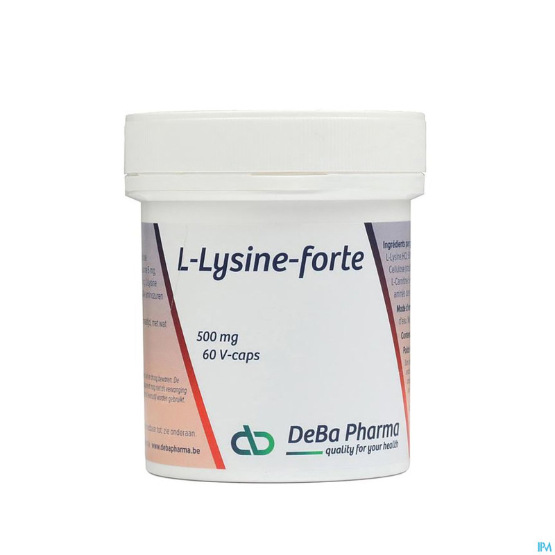 L-lysine forte    caps  60    deba