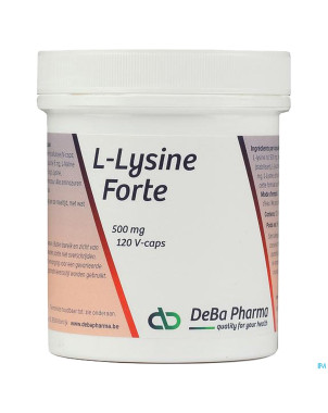 L-lysine forte    caps 120    deba