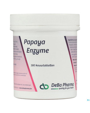 Papaya enzyme    comp 180    deba