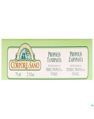Soria propolis dentifrice    75ml