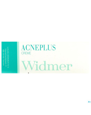 Widmer acneplus creme n/parf    30g