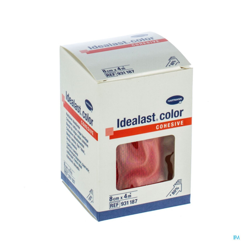 Idealast color cohesive  8cmx4m rouge    1 9311871