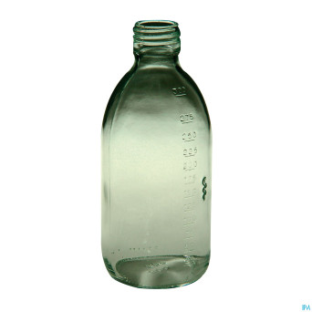 Bouteille rond blanc gradue    300ml  48 4221 aca