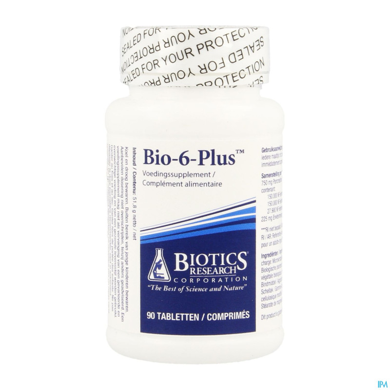 Bio 6 plus biotics    comp  90