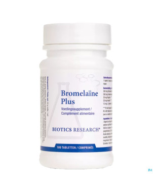 Bromelain plus biotics    comp 100