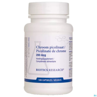 Chrome picolinat 200y biotics  caps 100