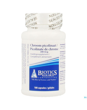 Chrome picolinat 200y biotics  caps 100